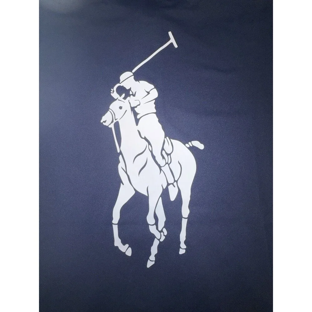 NWT US Open Polo Ralph Lauren Umpire Polo Shirt Navy Medium Tennis Navy Pony